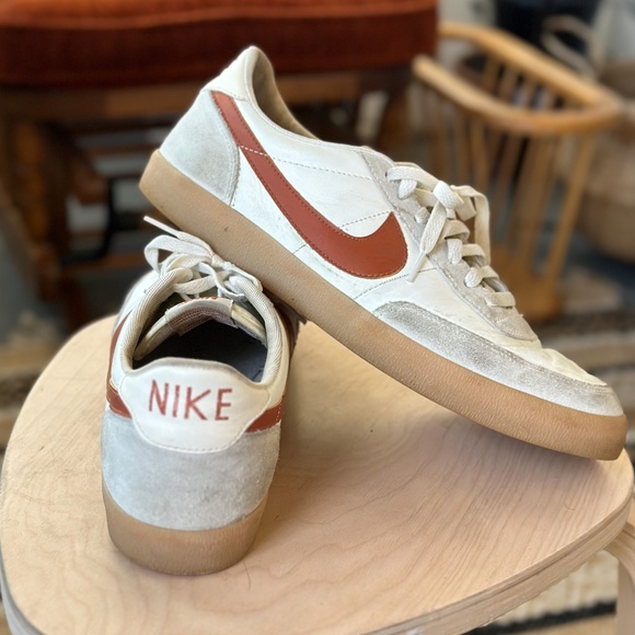 Nike Killshot 2 Leather Sail Desert Orange Gum Sole Sneakers - Picture 5 of 11